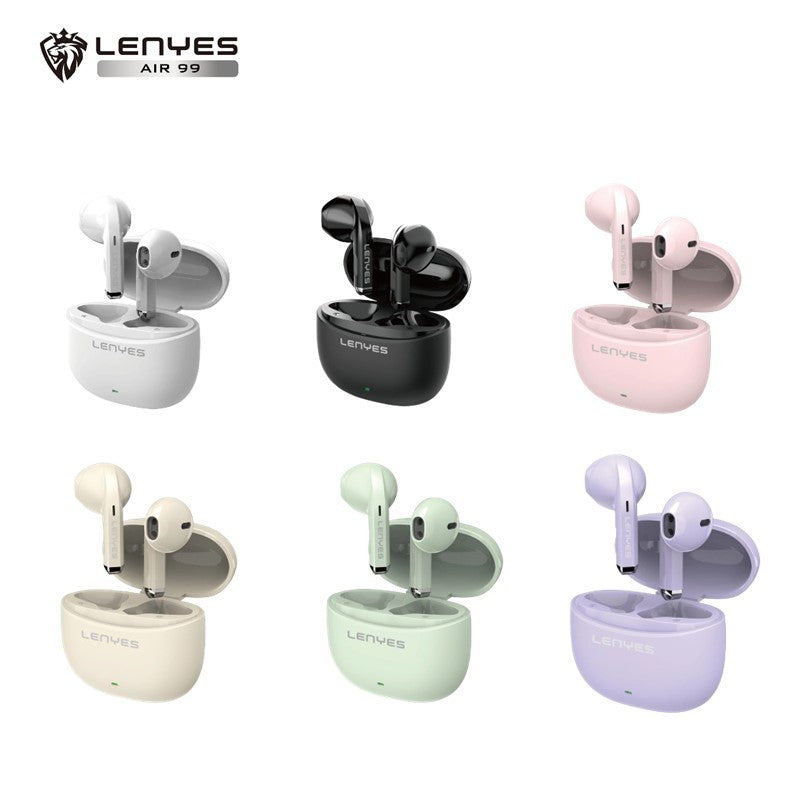 LENYES Air 99 – Wireless Bluetooth 5.3 Smart Touch Hi-Fi Earbuds