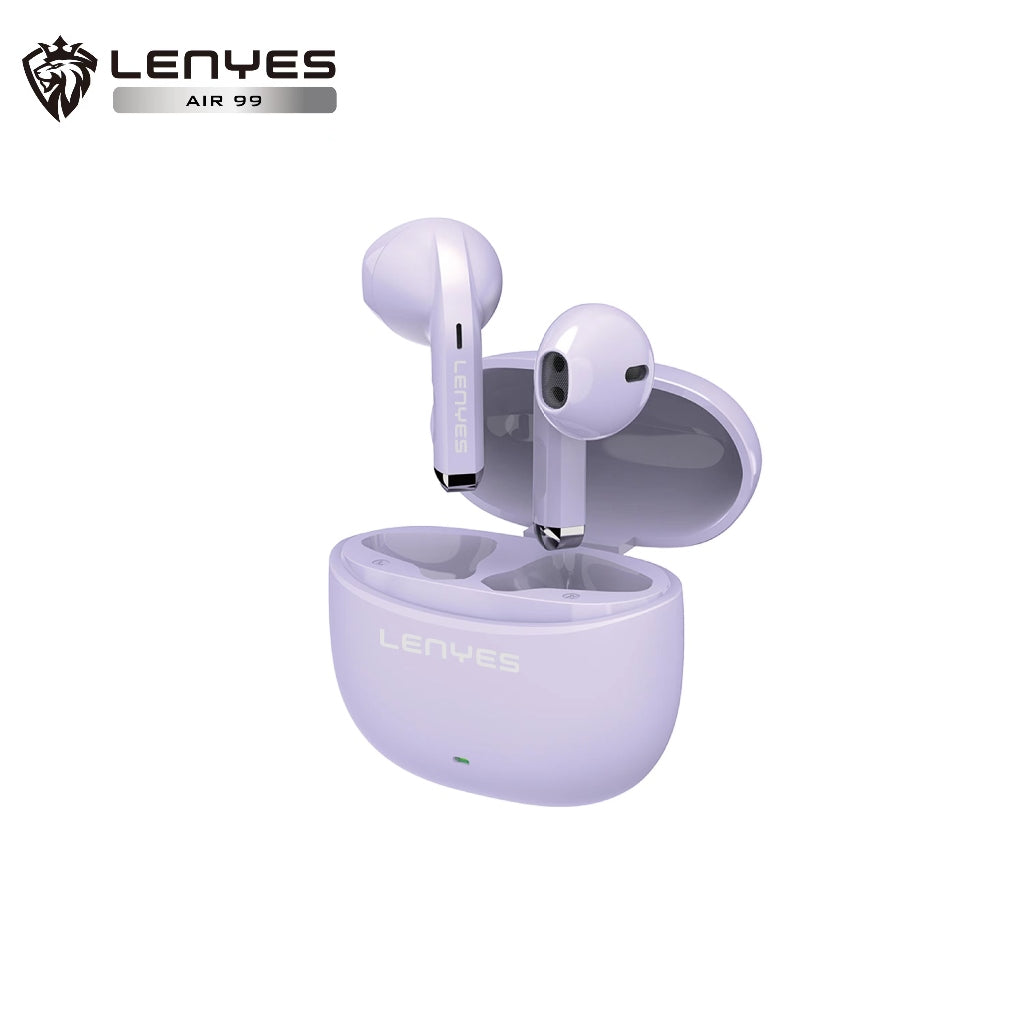 LENYES Air 99 – Wireless Bluetooth 5.3 Smart Touch Hi-Fi Earbuds